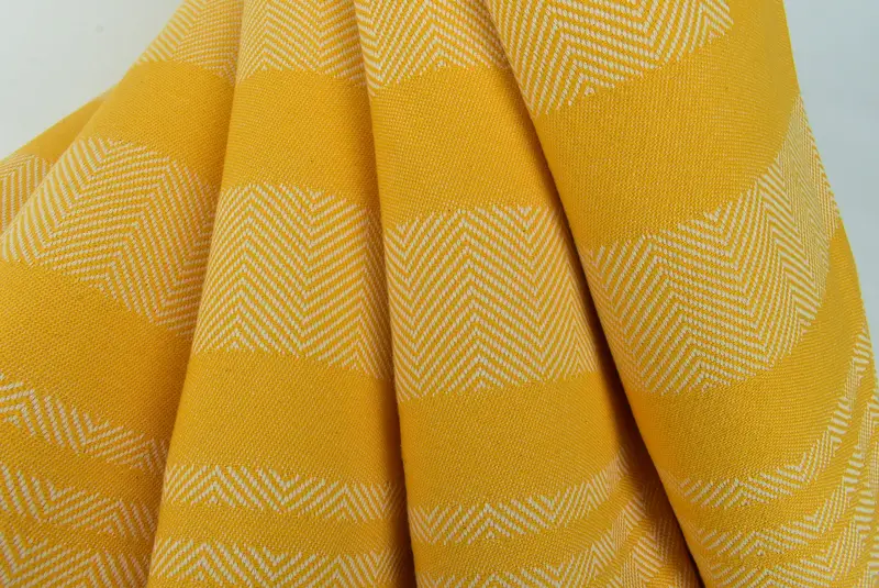 Bridal Shower Gift, Travel towel, Bridesmaid Gift Towel, Personalised Gift, Gym Towel, Unique Wedding Gift, 68x38 Cotton Chevron Towel - 6