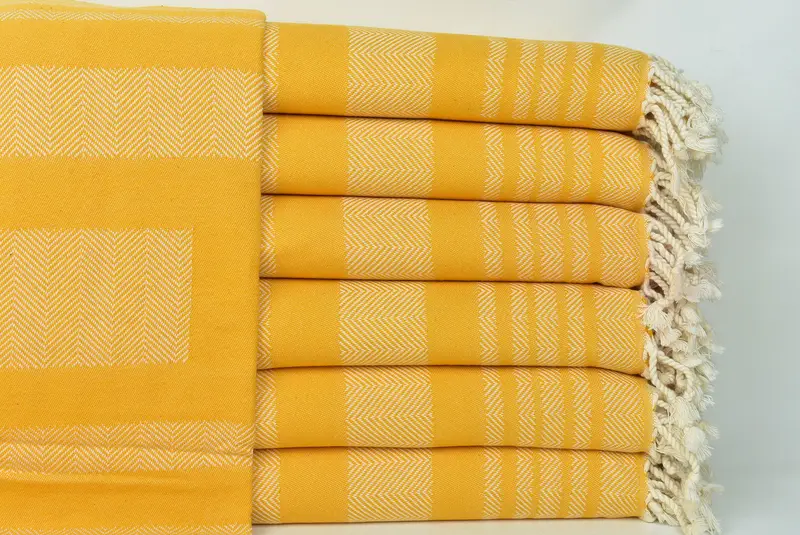 Bridal Shower Gift, Travel towel, Bridesmaid Gift Towel, Personalised Gift, Gym Towel, Unique Wedding Gift, 68x38 Cotton Chevron Towel - 2