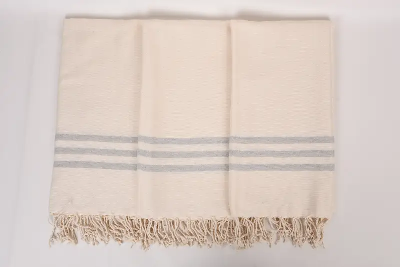 Turkish hand towel, Handmade Turkish Towel, Organic Towel, 70x40 Cotton Striped Towel, Fouta towel, Wedding Day Gift For Bride, Custom Gift - 7