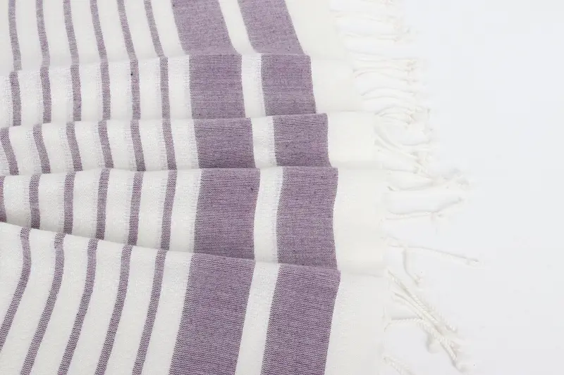 Travel towel, Bachelorette Towel, 70x40 Cotton Striped Towel, Embroidered Towel, Lightweight Turkish towel, Beach Towel Personalized, Peshtemal - 8
