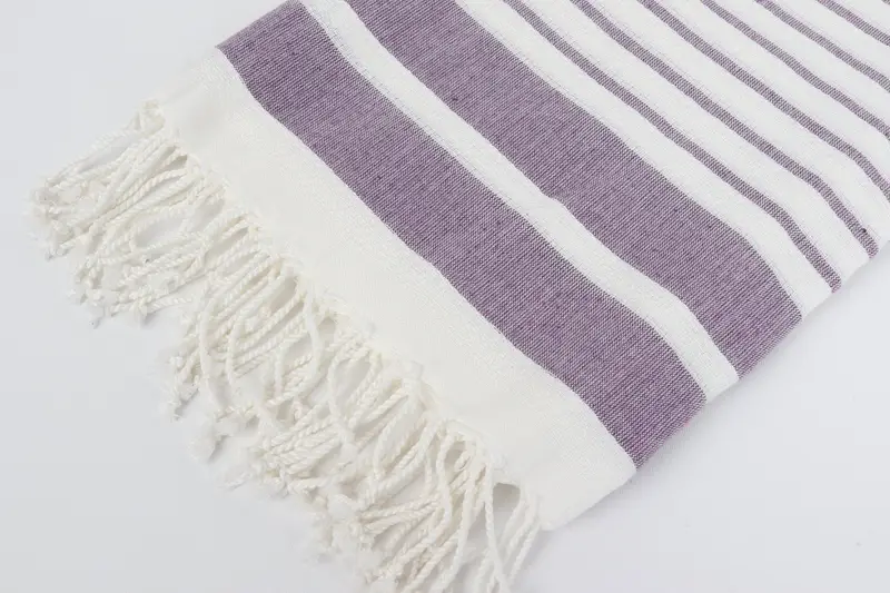 Travel towel, Bachelorette Towel, 70x40 Cotton Striped Towel, Embroidered Towel, Lightweight Turkish towel, Beach Towel Personalized, Peshtemal - 7