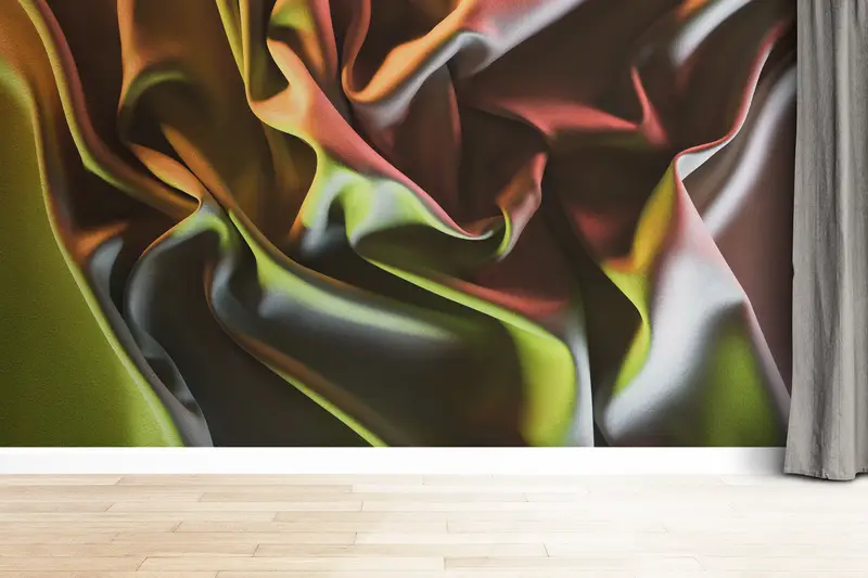 Bright Wall Paper,Fabric Wall Mural,Abstract Wall Mural,Modern Mural,Custom Wall Paper,3d Wall Paper,Silk Fabric Wallpaper, - 4