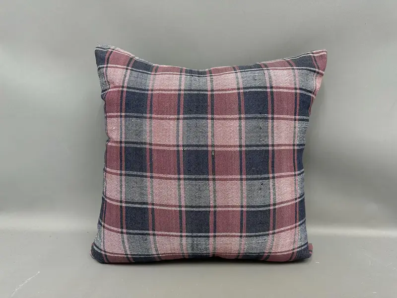 Turkish Kilim Pillow, Cushion Cover, Gift Pillow, 20x20 Brown Pillow Sham, Throw Kilim Pillow, Ethnic Pillow Cover Cushion Case - 4