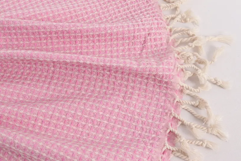 Turkish Towel Hand Towel, Personalized Wedding Gift For Couple, Personalized Hand Towel, Personalized Kitchen Towel, 44x22 Cotton Waffle Towel - 8
