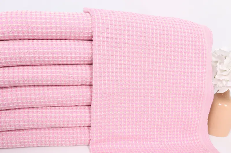 Turkish Towel Hand Towel, Personalized Wedding Gift For Couple, Personalized Hand Towel, Personalized Kitchen Towel, 44x22 Cotton Waffle Towel - 2