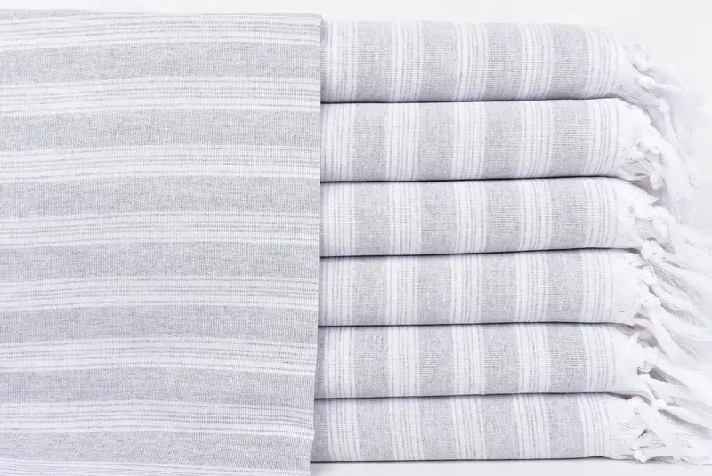Bachelor Gifts, 70x40 Cotton Striped Towel, Merry Christmas Gifts, Spa Gift Towel, Scarf Towel, Travel towel, Custom Towel, Customized Turkish Towel - 1