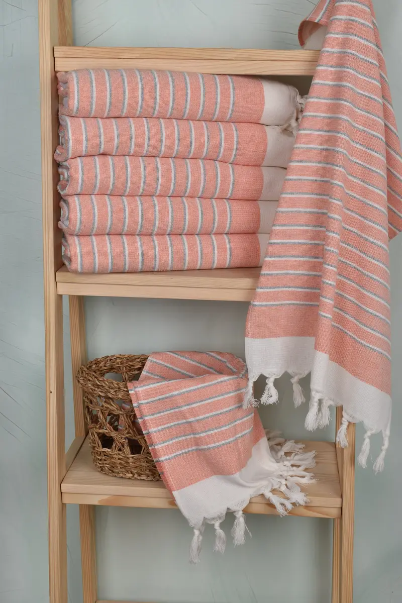 Hochzeitsgeschenk, Reisetuch, Junggesellengeschenke, Badezimmertücher, Küchentuch, 36x18 Baumwollgestreifte Terry -Handtuch, Junggeselle Party Geschenke Brautjungfern Brautjungfern - 3