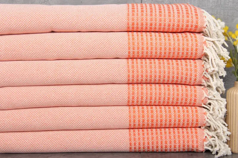 Quick-dry towel, 70x36 Cotton Striped Towel, Custom Gift, Gift For Best Friend, Sand-resistant towel, Wedding Hand Made Gift, Custom Bath Towel - 1