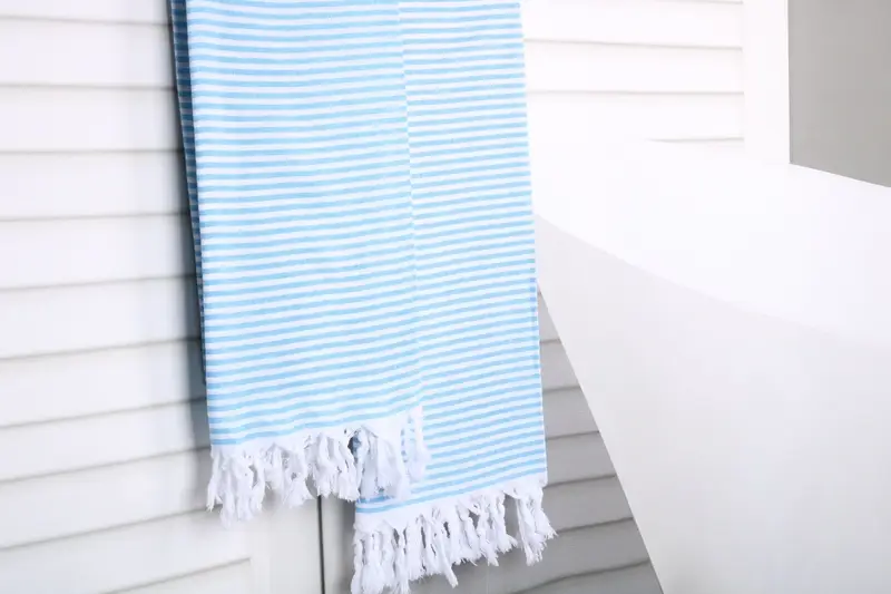Handmade Gift, 68x36 Cotton Striped Towel, Gift Boxes Towel, Custom Name Towel, Bridesmaid Gifts, Absorbent Turkish towel, Bridemaids Beach Towel - 8