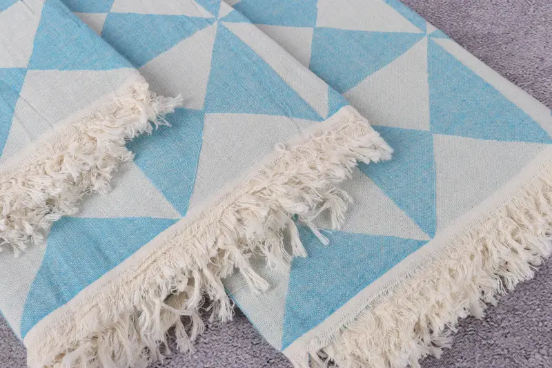 Organic towel, Bachelor Party Favors, Birthday Gift, Organic Towel, 70x40 Cotton Geometric Towel, Custom Beach Towel, Spa Towel, Turkish Towel Beach - 6