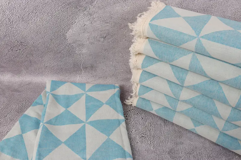 Organic towel, Bachelor Party Favors, Birthday Gift, Organic Towel, 70x40 Cotton Geometric Towel, Custom Beach Towel, Spa Towel, Turkish Towel Beach - 3