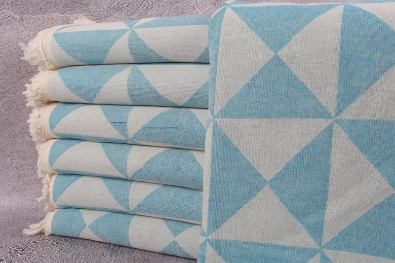 Organic towel, Bachelor Party Favors, Birthday Gift, Organic Towel, 70x40 Cotton Geometric Towel, Custom Beach Towel, Spa Towel, Turkish Towel Beach - 2