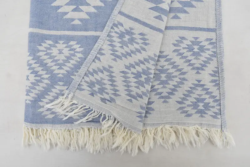 40x18 Cotton Kilim Towel, Christmas Favors, Monogram Hand Towel, Bathroom Towels, Custom Name Towel, Wedding Favors, Gift For The Home, Travel Towel - 5