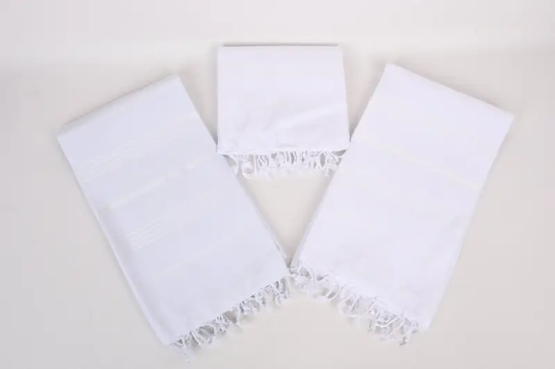 Bridal Shower Favor, 70x40 Cotton Striped Towel, Custom Name Towel, Organic Turkish towel, Personalized Wedding Gift, Housewarming Gift - 6
