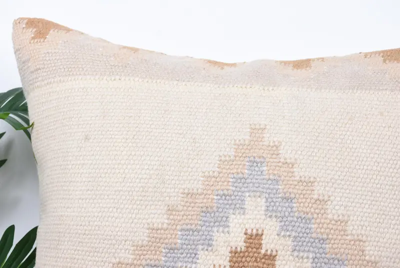 Gift Pillow, 24x24 White Pillow Cover, Handmade Throw Pillow Cover, Pillow Cover, Vintage Kilim Throw Pillow, Floor Cushion Case, Pillow for Sofa - 2