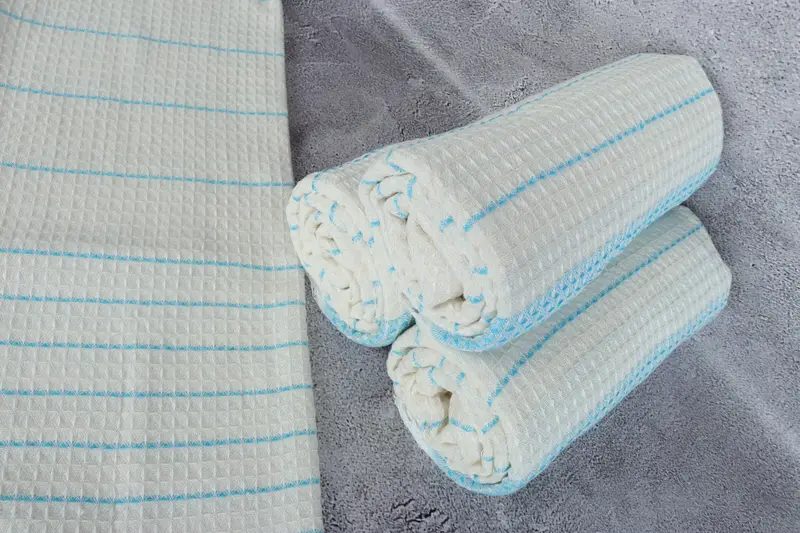 Summer Gift Ideas, Fouta towel, Peshtemal, Bridesmaid Gift, Monogram Turkish Bath Towel, Yoga Towel, Home Decor Gifts, 70x40 Cotton Waffle Towel - 8