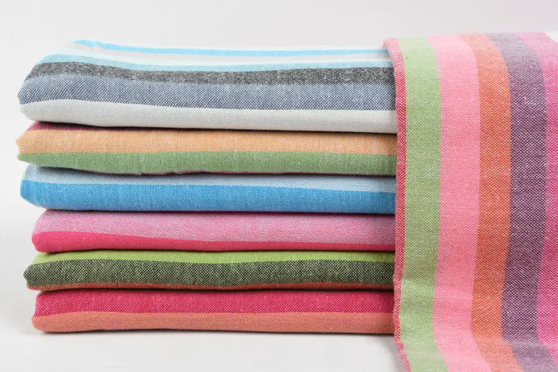 Sand-resistant towel, 70x36 Cotton Striped Towel, Yoga Towel, Wedding Favors, Gift Towel, Bachelorette Party Gifts Bridesmaids, Custom Wedding Towel - 1