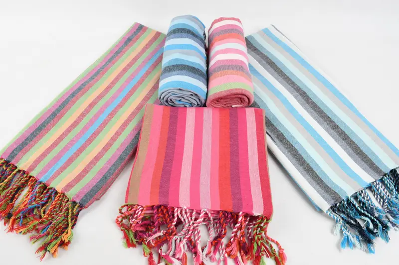 Sand-resistant towel, 70x36 Cotton Striped Towel, Yoga Towel, Wedding Favors, Gift Towel, Bachelorette Party Gifts Bridesmaids, Custom Wedding Towel - 7