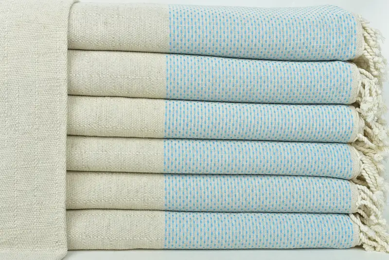 Halloween Blanket, Gift For Wedding Day, Boho Throw Blankets, Turkish Blanket, Housewarming Gift, 96x96 Cotton Polka Dot Towel, Gifts For Him - 1