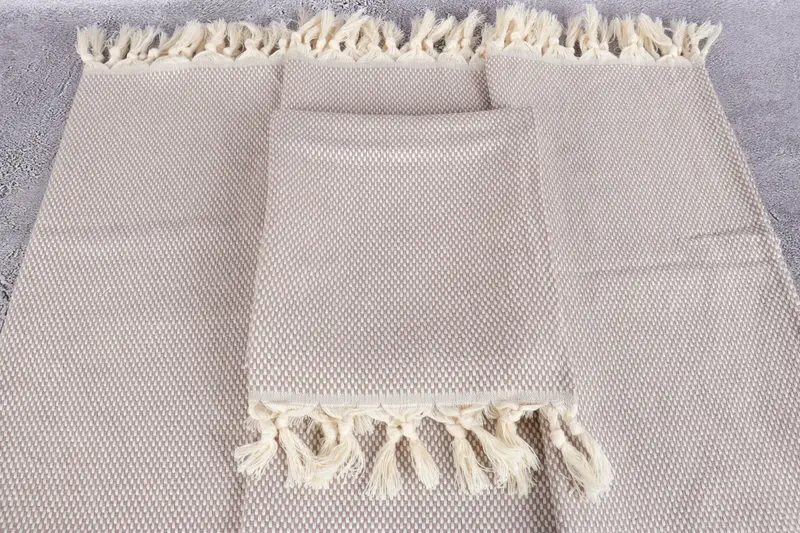 Personalized Dish Towel, 40x18 Cotton Polka Dot Towel, Custom Hand Towel, Bridal Shower Favors, Memorial Gift, Summer Gift, Monogrammed Hand Towel - 4
