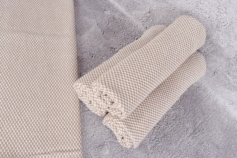 Personalized Dish Towel, 40x18 Cotton Polka Dot Towel, Custom Hand Towel, Bridal Shower Favors, Memorial Gift, Summer Gift, Monogrammed Hand Towel - 8