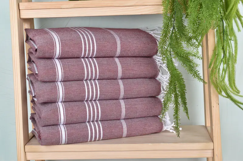 Monogram Turkish Towel, Handmade Gift, Fringed Turkish peshtemal beach towel USA, 70x40 Cotton Striped Towel, Wedding Gift Ideas, Gift For Him - 1