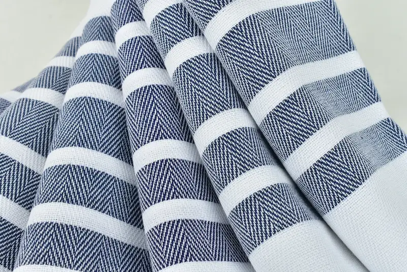 Travel towel, Handwoven organic Turkish towel for spa, Lightweight Turkish towel, Turkish Towel USA, Maid Of Honor Gift, 68x36 Cotton Chevron Towel - 5