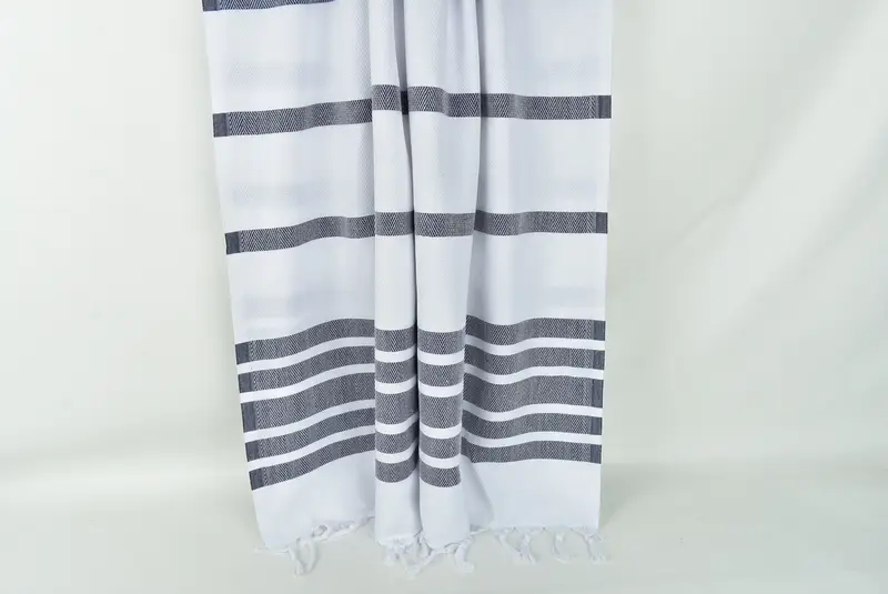 Travel towel, Handwoven organic Turkish towel for spa, Lightweight Turkish towel, Turkish Towel USA, Maid Of Honor Gift, 68x36 Cotton Chevron Towel - 8
