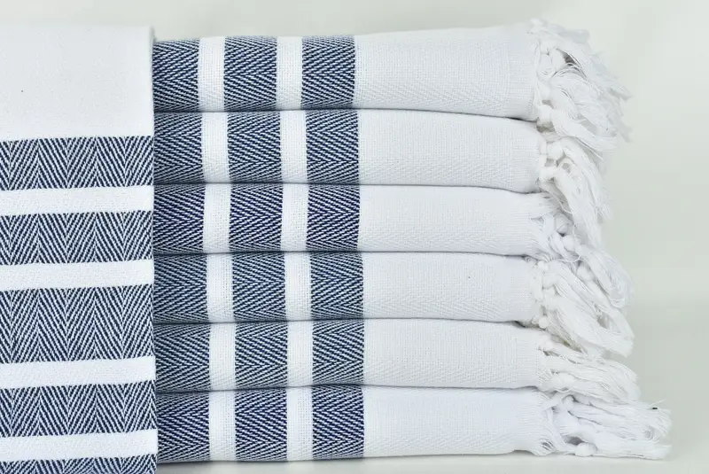 Travel towel, Handwoven organic Turkish towel for spa, Lightweight Turkish towel, Turkish Towel USA, Maid Of Honor Gift, 68x36 Cotton Chevron Towel - 1