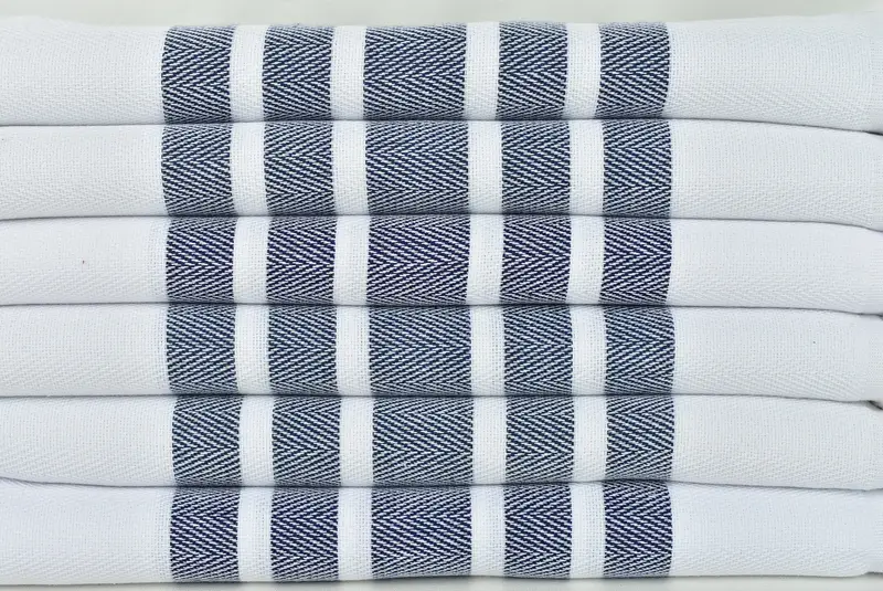 Travel towel, Handwoven organic Turkish towel for spa, Lightweight Turkish towel, Turkish Towel USA, Maid Of Honor Gift, 68x36 Cotton Chevron Towel - 2