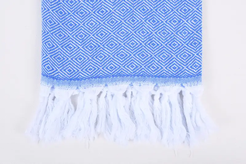 Gift For Wedding Day, Bridal Shower Favors, 70x40 Cotton Diamond Towel, Home Decor Gifts, Custom Gifts, Hammam Towel USA, Beach Towel Gift - 3