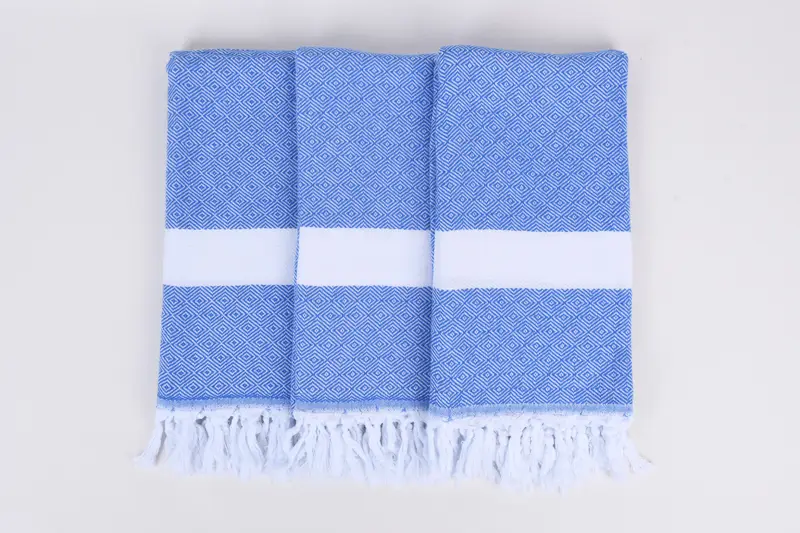 Gift For Wedding Day, Bridal Shower Favors, 70x40 Cotton Diamond Towel, Home Decor Gifts, Custom Gifts, Hammam Towel USA, Beach Towel Gift - 7