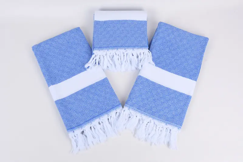 Gift For Wedding Day, Bridal Shower Favors, 70x40 Cotton Diamond Towel, Home Decor Gifts, Custom Gifts, Hammam Towel USA, Beach Towel Gift - 6