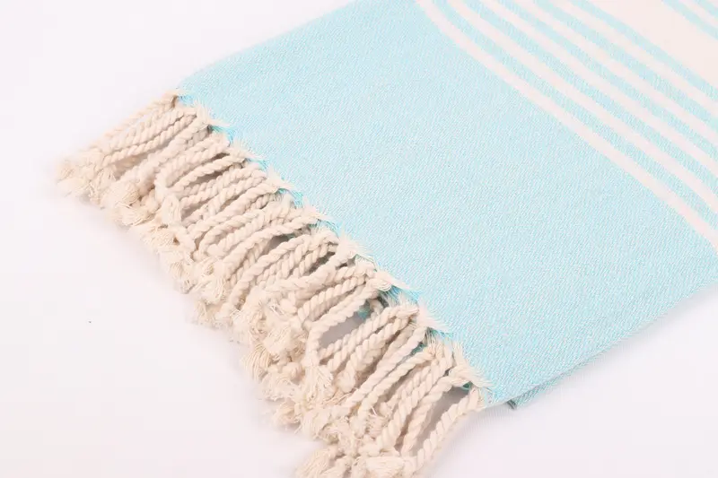 Beach Towel Gift, Hammam Towel USA, Valentines Day Gift For Him, Wedding Gifts Towel, Travel Towel, 68x40 Cotton Striped Towel, Turkish hand towel - 7