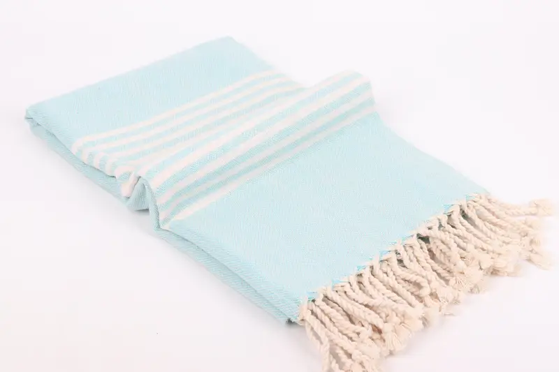 Beach Towel Gift, Hammam Towel USA, Valentines Day Gift For Him, Wedding Gifts Towel, Travel Towel, 68x40 Cotton Striped Towel, Turkish hand towel - 6