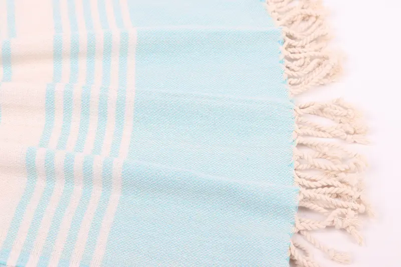 Beach Towel Gift, Hammam Towel USA, Valentines Day Gift For Him, Wedding Gifts Towel, Travel Towel, 68x40 Cotton Striped Towel, Turkish hand towel - 8