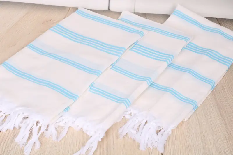 70x40 Cotton Striped Towel, Bachelorette Party Favors, Guest Towel, Travel towel, Boyfriend Christmas Gift, Custom Towel Beach, Custom Wedding Gifts - 6