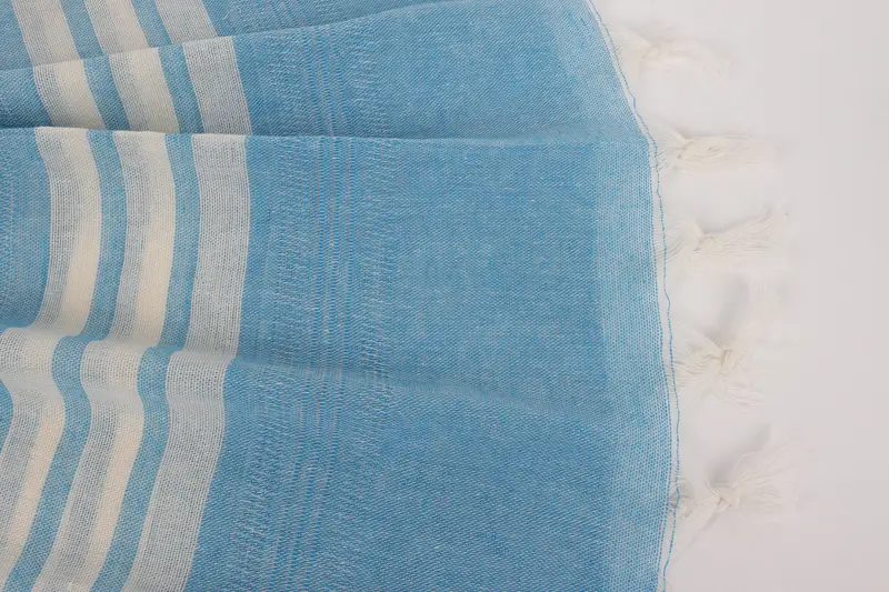 Custom Beach Towel, Gym Towel, Wedding Hand Made Gift, Lightweight Turkish towel, Halloween Gifts, 68x40 Cotton Striped Towel, Turkish bath towel - 8
