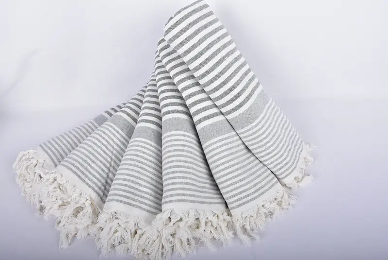 Beach towel, Customized Towels, Spa Towel, Custom Wedding Gifts, Gift For Her, Towel With Name, Summer Gift Ideas, 68x40 Cotton Striped Terry Towel - 4
