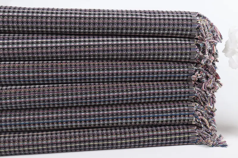Peshtemal, Luxury Turkish peshtemal beach towel, Monogram Beach Towel, Large Turkish Towel, Wedding Gifts Towel, 70x40 Cotton Geometric Towel - 3