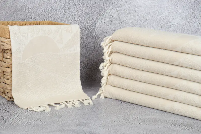 Bridesmaid Gifts, Bathroom Hand Towel, Small Bath Towels, Monogram Turkish Bath Towel, Personalized Hand Towel, 36x18 Cotton Striped Design Towel - 4