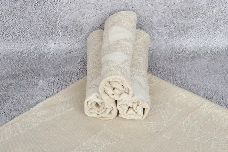 Bridesmaid Gifts, Bathroom Hand Towel, Small Bath Towels, Monogram Turkish Bath Towel, Personalized Hand Towel, 36x18 Cotton Striped Design Towel - 8