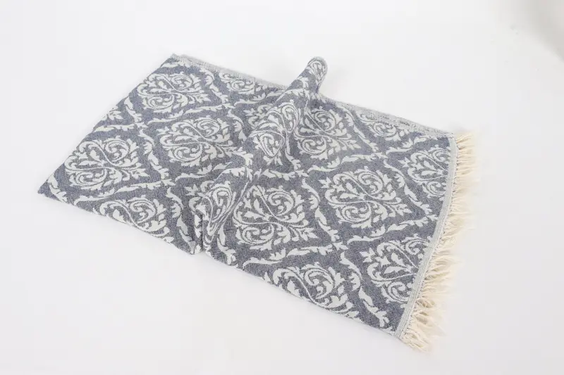 Bridesmaid Gifts, 40x24 Cotton Baroque Towel, Monogrammed Hand Towel, Gifts For Him, Personalized Gift, Personalize Gift, Turkish Towel Monogram - 7