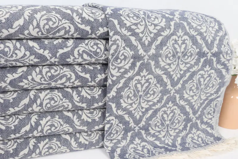 Bridesmaid Gifts, 40x24 Cotton Baroque Towel, Monogrammed Hand Towel, Gifts For Him, Personalized Gift, Personalize Gift, Turkish Towel Monogram - 3