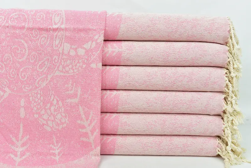 Bridesmaid Gifts, Handmade Gift, Personalized Turkish Towel, Turkish Tea Towel, Small Bath Towels, Holiday Towel, 36x18 Cotton Turtle Design Towel - 1