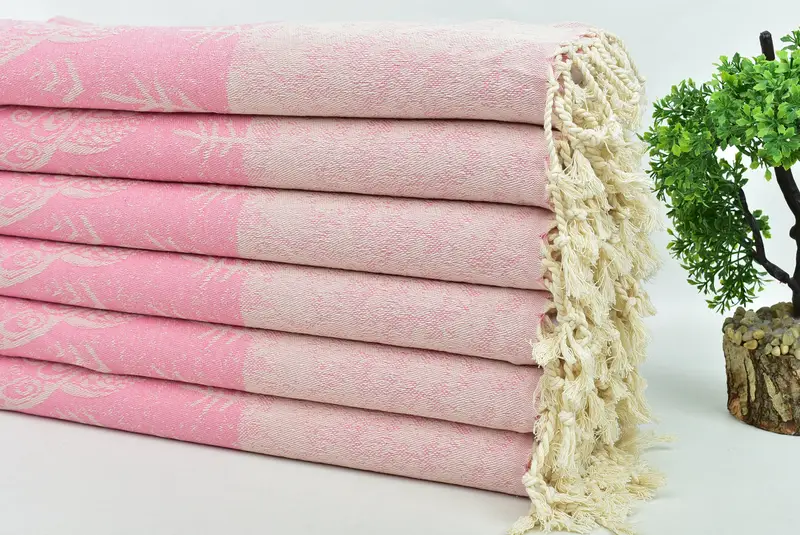 Bridesmaid Gifts, Handmade Gift, Personalized Turkish Towel, Turkish Tea Towel, Small Bath Towels, Holiday Towel, 36x18 Cotton Turtle Design Towel - 3