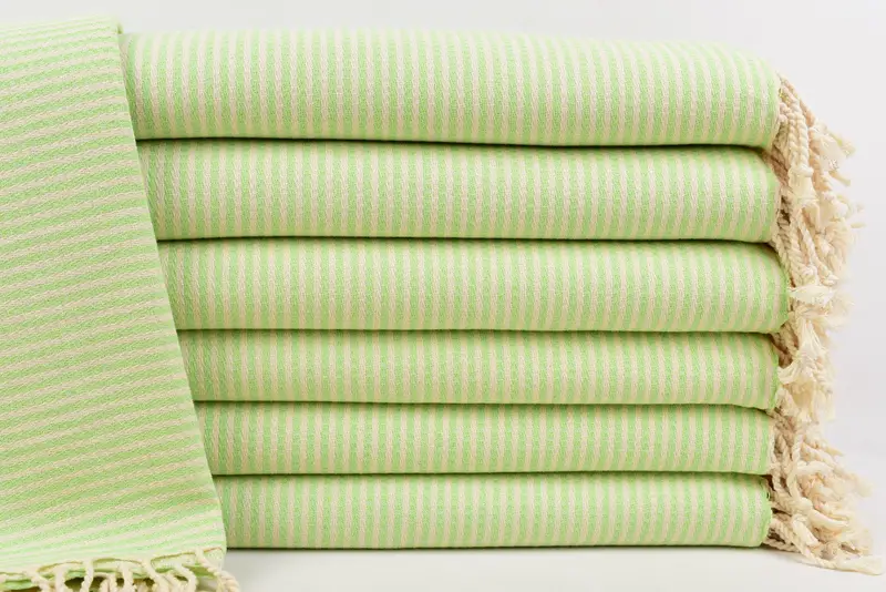 70x40 Cotton Striped Towel, Christmas Favors, Summer Gift, Soft organic Turkish peshtemal for luxury spa use, Bath towel, Personalized Turkish Towel - 1