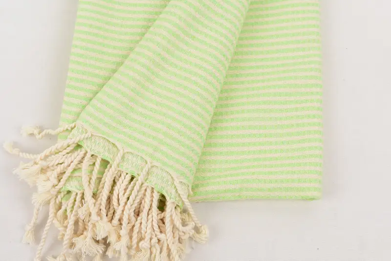 70x40 Cotton Striped Towel, Christmas Favors, Summer Gift, Soft organic Turkish peshtemal for luxury spa use, Bath towel, Personalized Turkish Towel - 7