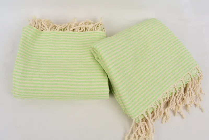 70x40 Cotton Striped Towel, Christmas Favors, Summer Gift, Soft organic Turkish peshtemal for luxury spa use, Bath towel, Personalized Turkish Towel - 6