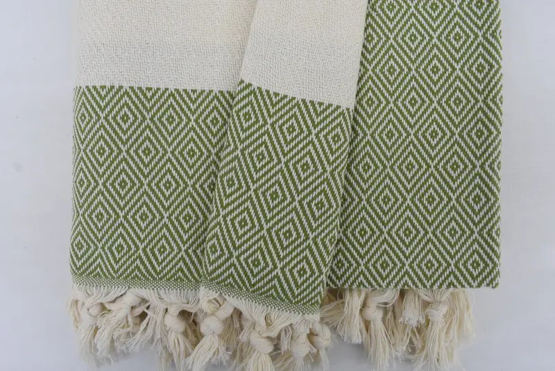 Beach towel, 70x40 Cotton Diamond Towel, Gift For Her, Turkish bath towel, Gift For Best Friend, Personalized Turkish bath towel for home decor - 4